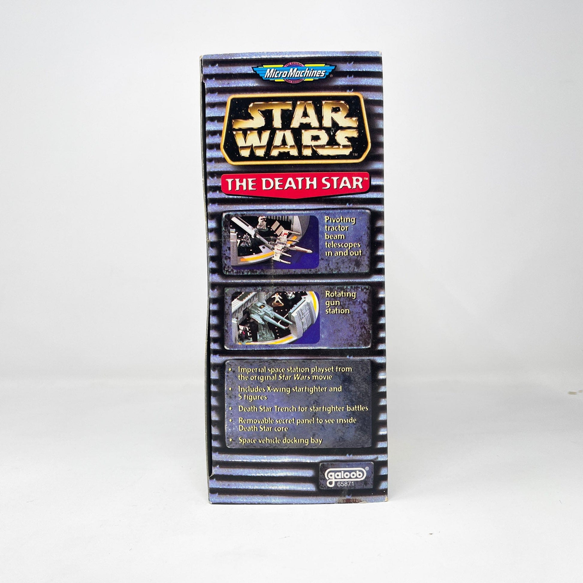 Vintage Galoob Star Wars Modern Ships The Death Star Playset (1996) MISB - Micro Machines Star Wars
