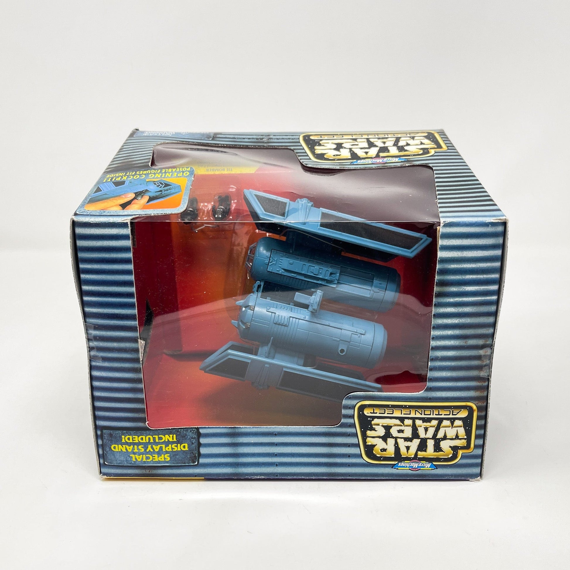 Vintage Galoob Star Wars Modern Ships TIE Bomber MIB - Action Fleet Micro Machines Star Wars