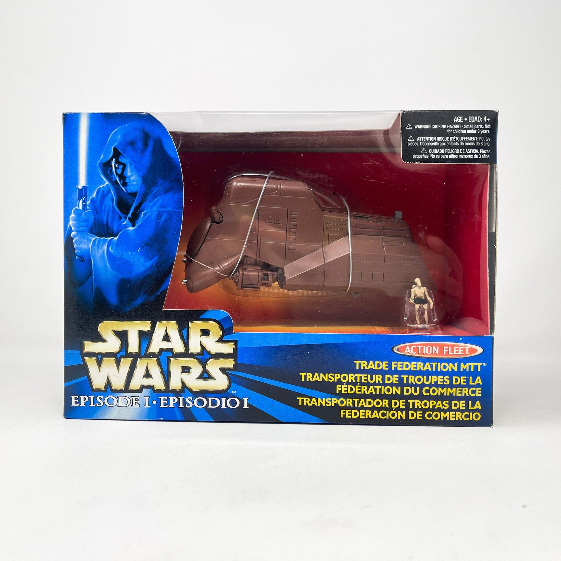 Vintage Galoob Star Wars Modern Ships Trade Federation MTT (1998) MISB - Action Fleet Micro Machines Star Wars