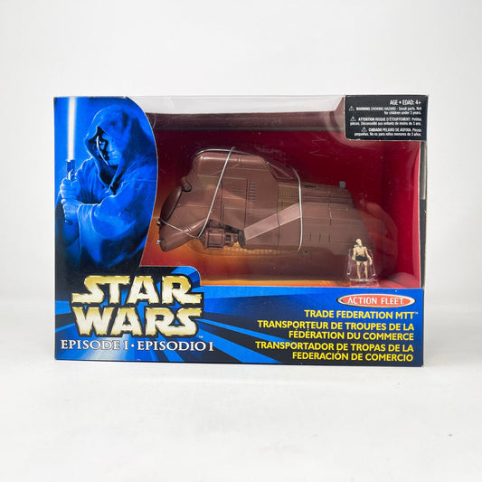 Vintage Galoob Star Wars Modern Ships Trade Federation MTT (1998) MISB - Action Fleet Micro Machines Star Wars