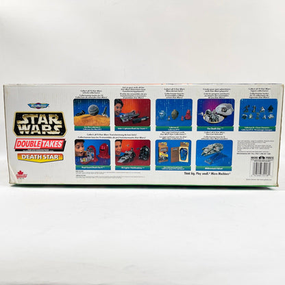 Vintage Galoob Star Wars Modern Ships Transforming Double Takes Death Star Playset (1997) MISB - Micro Machines Star Wars