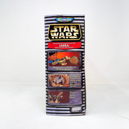 Vintage Galoob Star Wars Modern Ships Transforming Playset - Jabba / Mos Eisley Spaceport (1997) - Micro Machines Star Wars