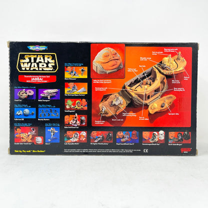 Vintage Galoob Star Wars Modern Ships Transforming Playset - Jabba / Mos Eisley Spaceport (1997) - Micro Machines Star Wars