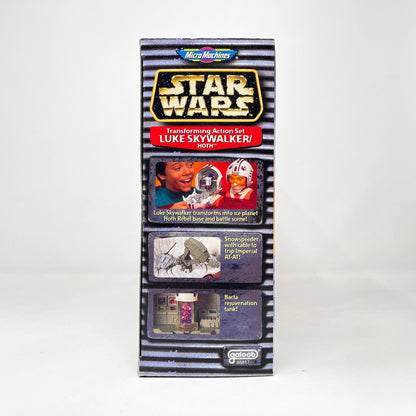 Vintage Galoob Star Wars Modern Ships Transforming Playset - Luke Skywalker / Hoth (1996) MISB - Micro Machines Star Wars
