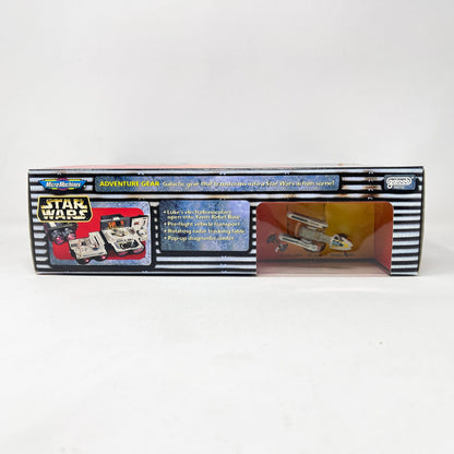 Vintage Galoob Star Wars Modern Ships Transforming Playset - Lukes Binoculars / Yavin Rebel base - Micro Machines Star Wars