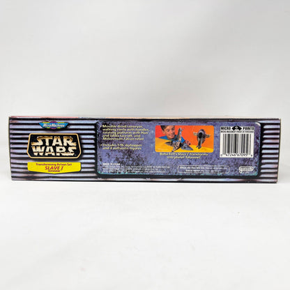 Vintage Galoob Star Wars Modern Ships Transforming Playset - Slave I / Tatooine - Micro Machines Star Wars