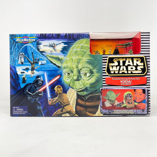 Vintage Galoob Star Wars Modern Ships Transforming Playset - Yoda / Dagobah - Micro Machines Star Wars