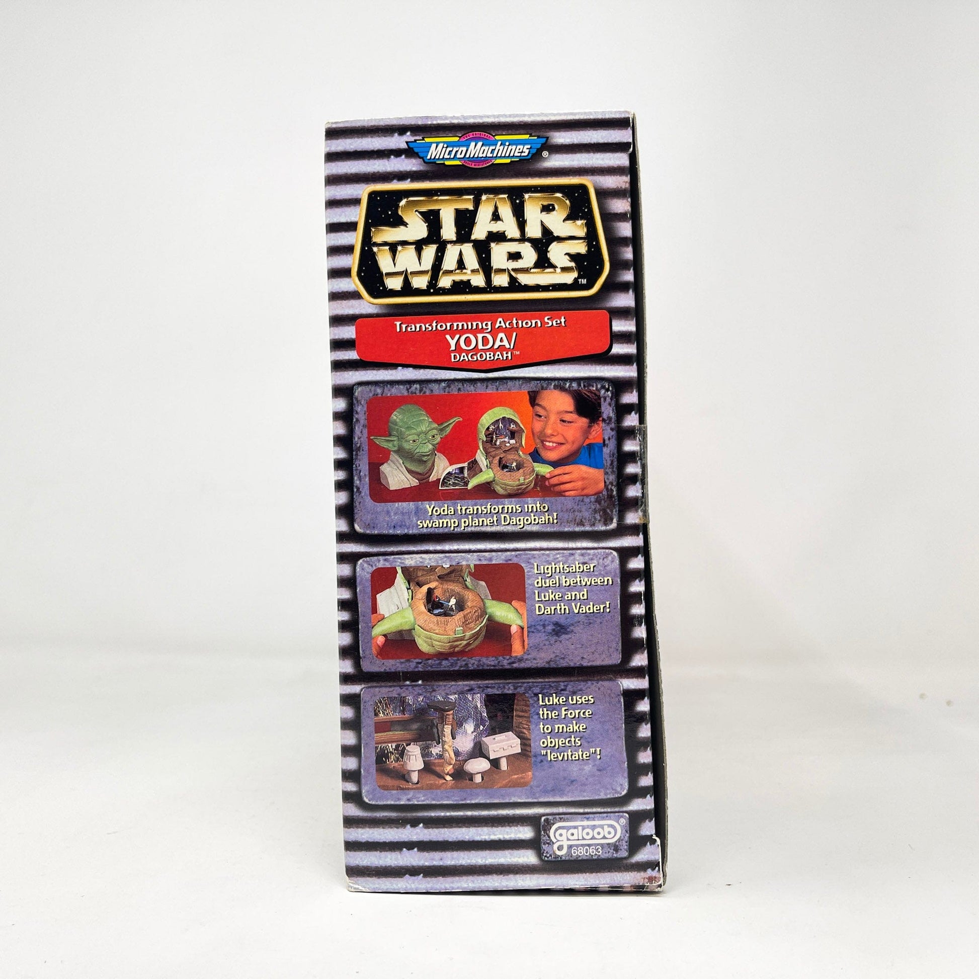 Vintage Galoob Star Wars Modern Ships Transforming Playset - Yoda / Dagobah - Micro Machines Star Wars