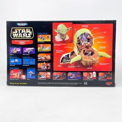 Vintage Galoob Star Wars Modern Ships Transforming Playset - Yoda / Dagobah - Micro Machines Star Wars