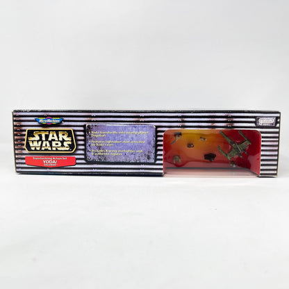 Vintage Galoob Star Wars Modern Ships Transforming Playset - Yoda / Dagobah - Micro Machines Star Wars