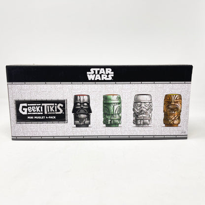 Vintage GeekTikis Star Wars Modern Other Geek Tikis - Minimuglets 4-Pack: Darth Vader - Boba Fett - Stormtrooper - Chewbacca