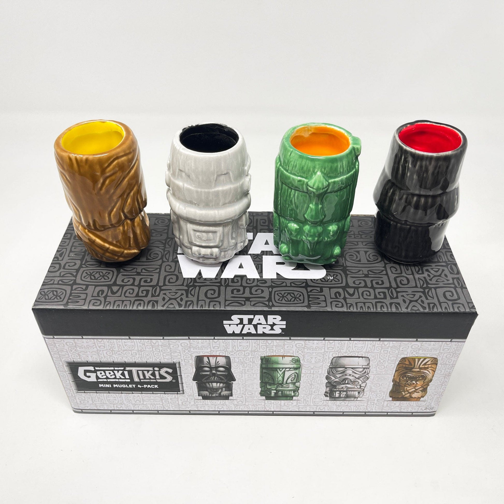 Vintage GeekTikis Star Wars Modern Other Geek Tikis - Minimuglets 4-Pack: Darth Vader - Boba Fett - Stormtrooper - Chewbacca