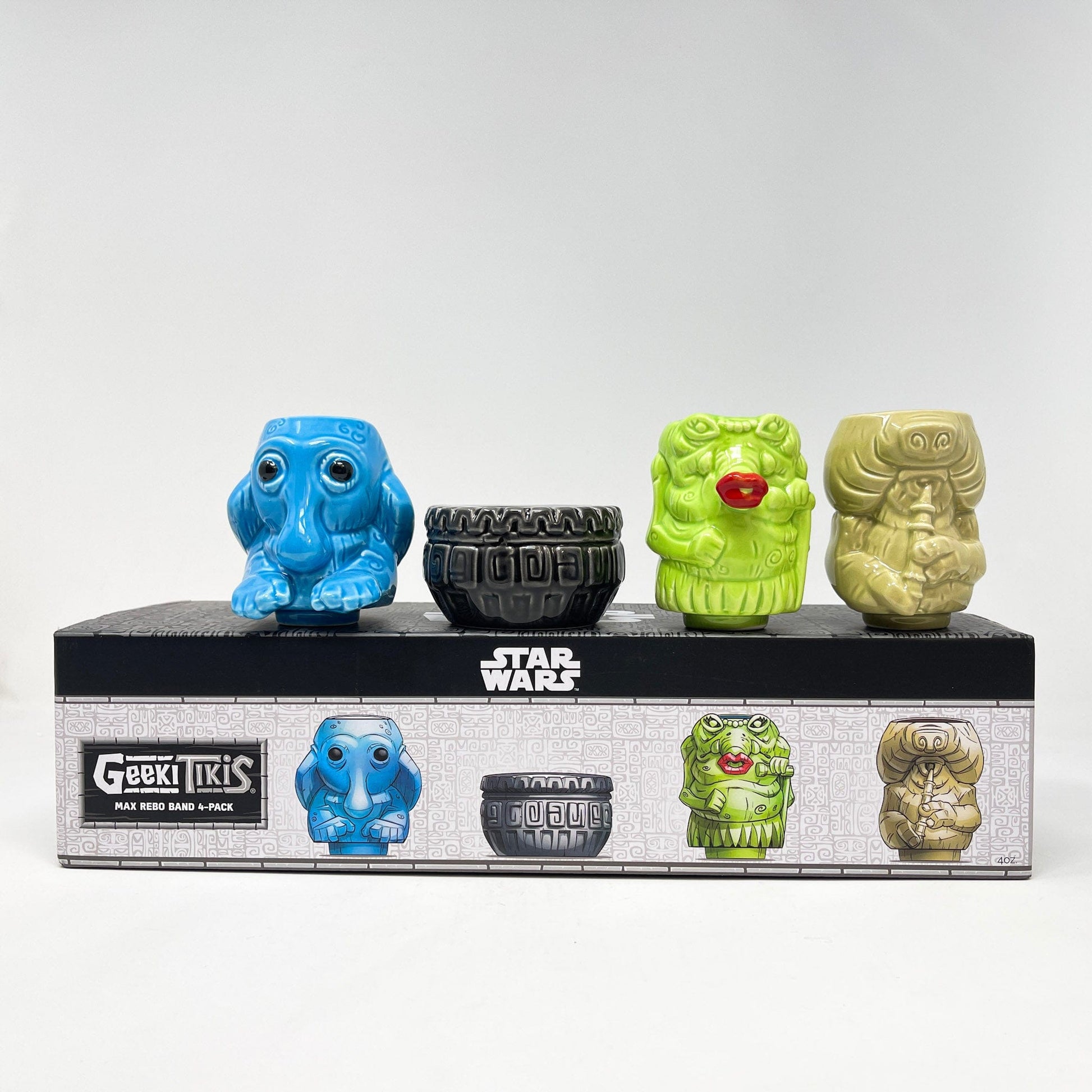 Vintage GeekTikis Star Wars Modern Other Geek Tikis - Minimuglets 4-Pack: Max Rebo Band (Celebration Exclusive)