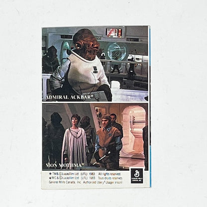 Vintage General Mills Star Wars Non-Toy General Mills Cereal Canada Booklet - #3