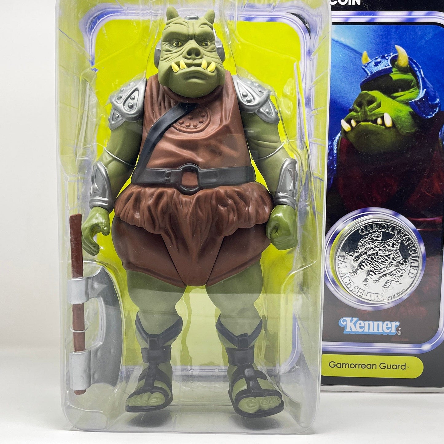 Vintage Gentle Giant Star Wars Gentle Giant Jumbo Figures Gamorrean Guard (POTF) - MIB - Gentle Giant Jumbo Kenner Figure