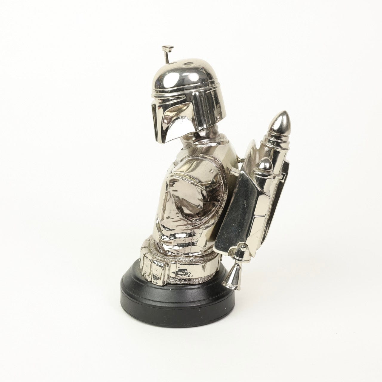 Vintage Gentle Giant Star Wars Jango Fett Chrome Bust - Gentle Giant