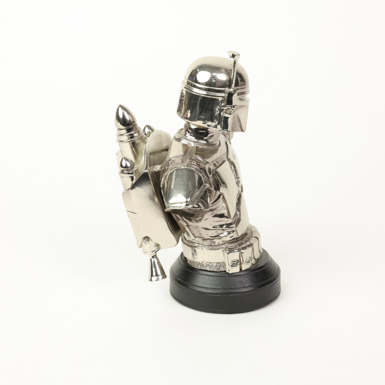 Vintage Gentle Giant Star Wars Jango Fett Chrome Bust - Gentle Giant