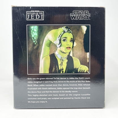 Vintage Gentle Giant Star Wars Oola Collectible Bust - Gentle Giant Star Wars