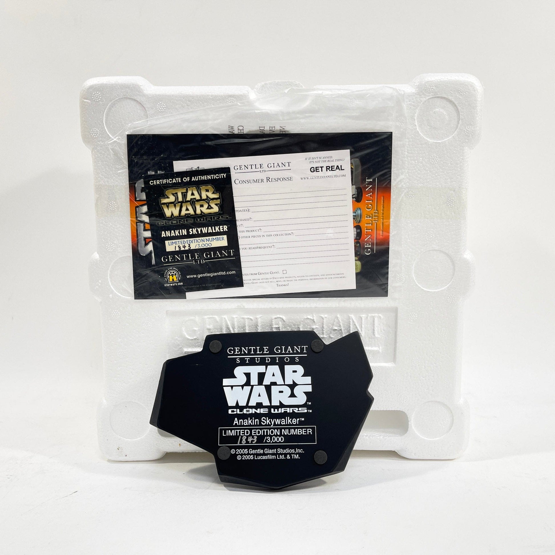 STAR WARS - Anakin Skywalker (Clone Wars) - Buste en résine 15cm STAR WARS - Anakin Skywalker (Clone Wars) - Buste en résine 15cm