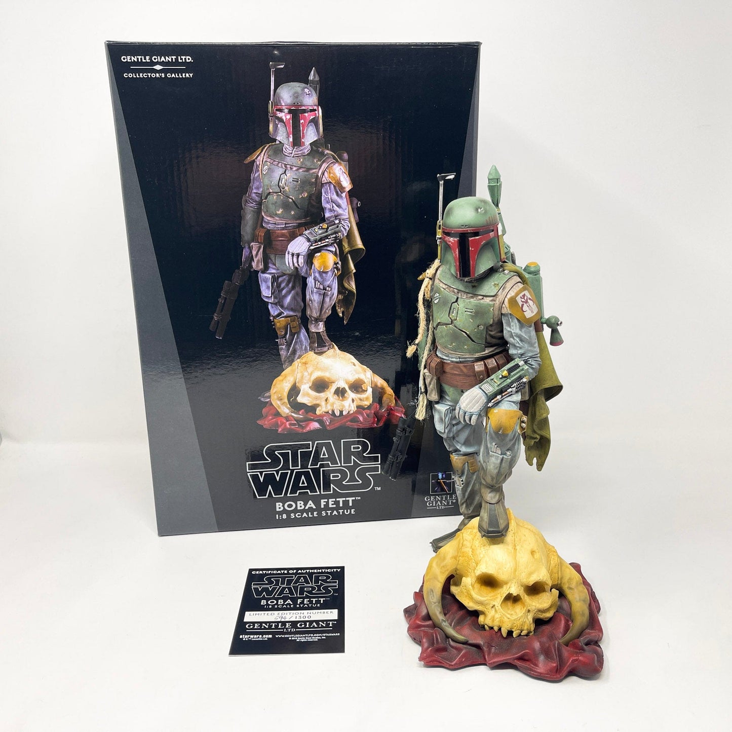 Vintage Gentle Giant Star Wars Statues & Busts Boba Fett (ESB) Collector's Gallery 1/8 Scale Statue - Gentle Giant