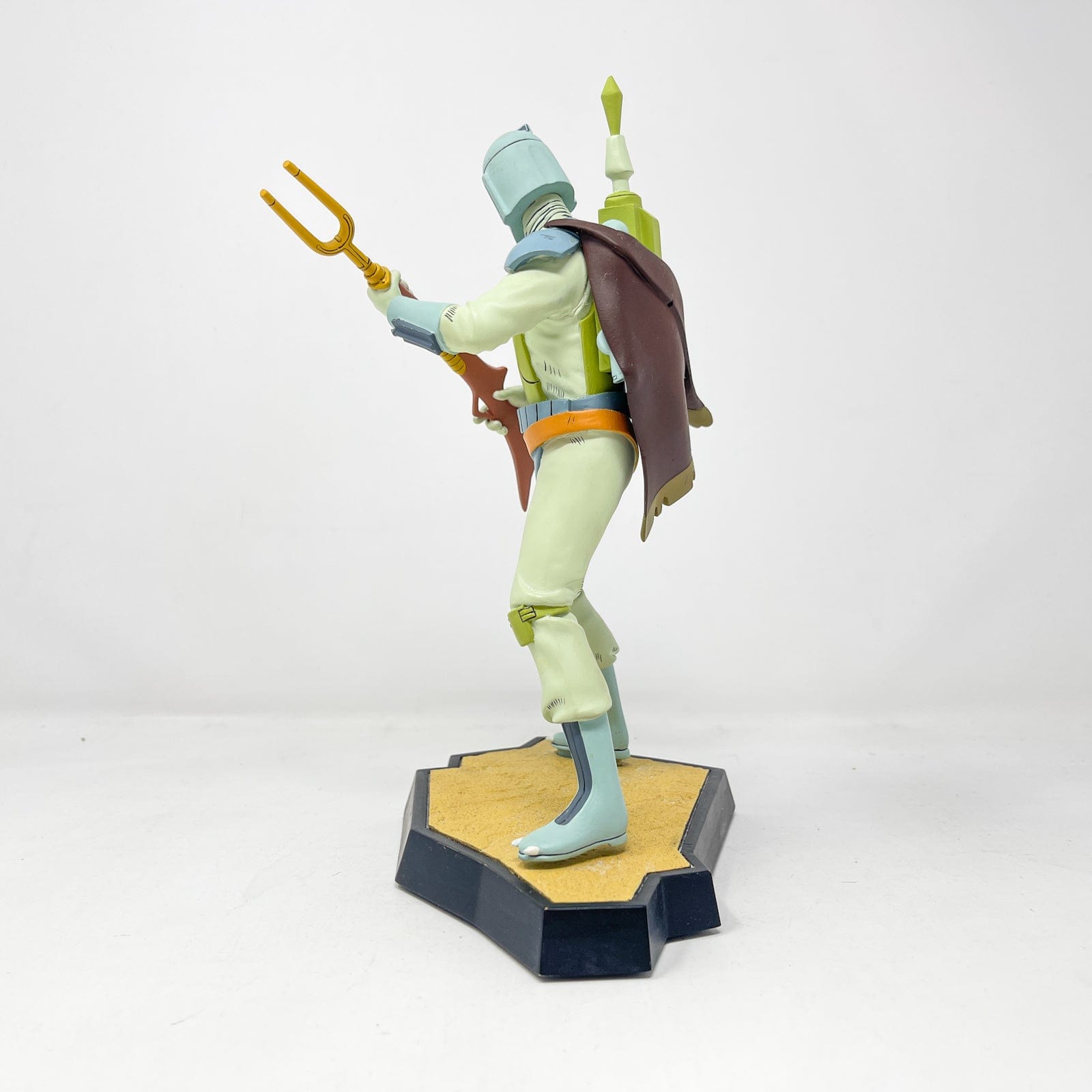 Vintage Gentle Giant Star Wars Statues & Busts Boba Fett Holiday Special Animated Maquette - Gentle Giant Star Wars Statue