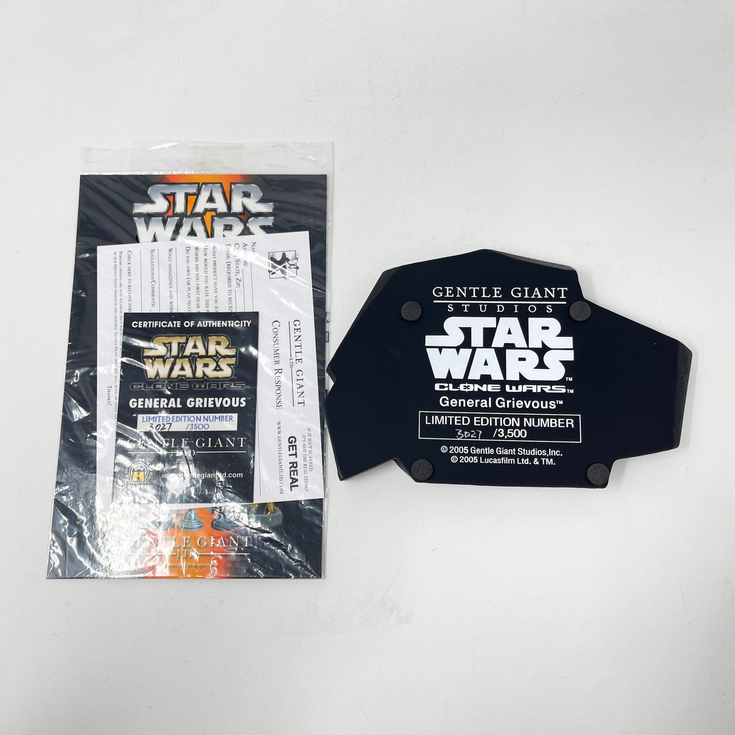 Vintage Gentle Giant Star Wars Statues & Busts General Grievous - CLONE WARS Limited Edition Maquette (2005) - Gentle Giant Ltd. Star Wars Statue