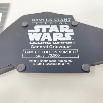 Vintage Gentle Giant Star Wars Statues & Busts General Grievous - CLONE WARS Limited Edition Maquette (2005) - Gentle Giant Ltd. Star Wars Statue