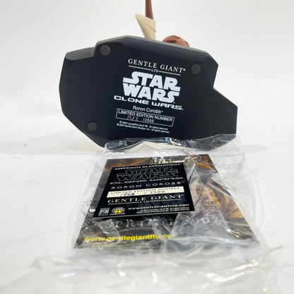 Vintage Gentle Giant Star Wars Statues & Busts Jedi Roron Corobb - CLONE WARS Limited Edition Maquette (2007) - Gentle Giant Ltd. Star Wars Statue