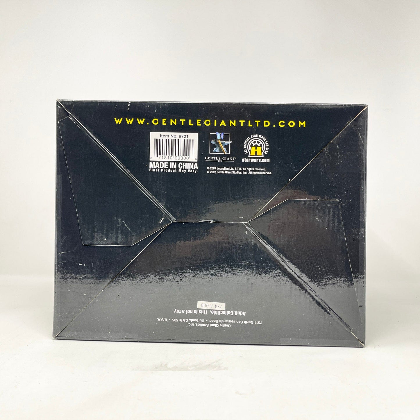 Vintage Gentle Giant Star Wars Statues & Busts Mace Windu - CLONE WARS Limited Edition Maquette (2007) - Gentle Giant Ltd. Star Wars Statue