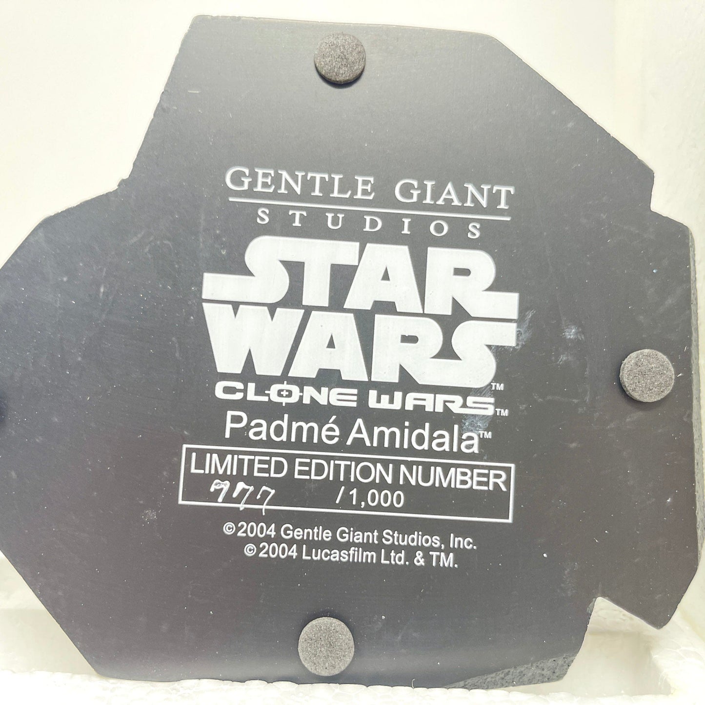 Vintage Gentle Giant Star Wars Statues & Busts Padme Amidala - CLONE WARS Limited Edition Maquette (2004) - Gentle Giant Ltd. Star Wars Statue