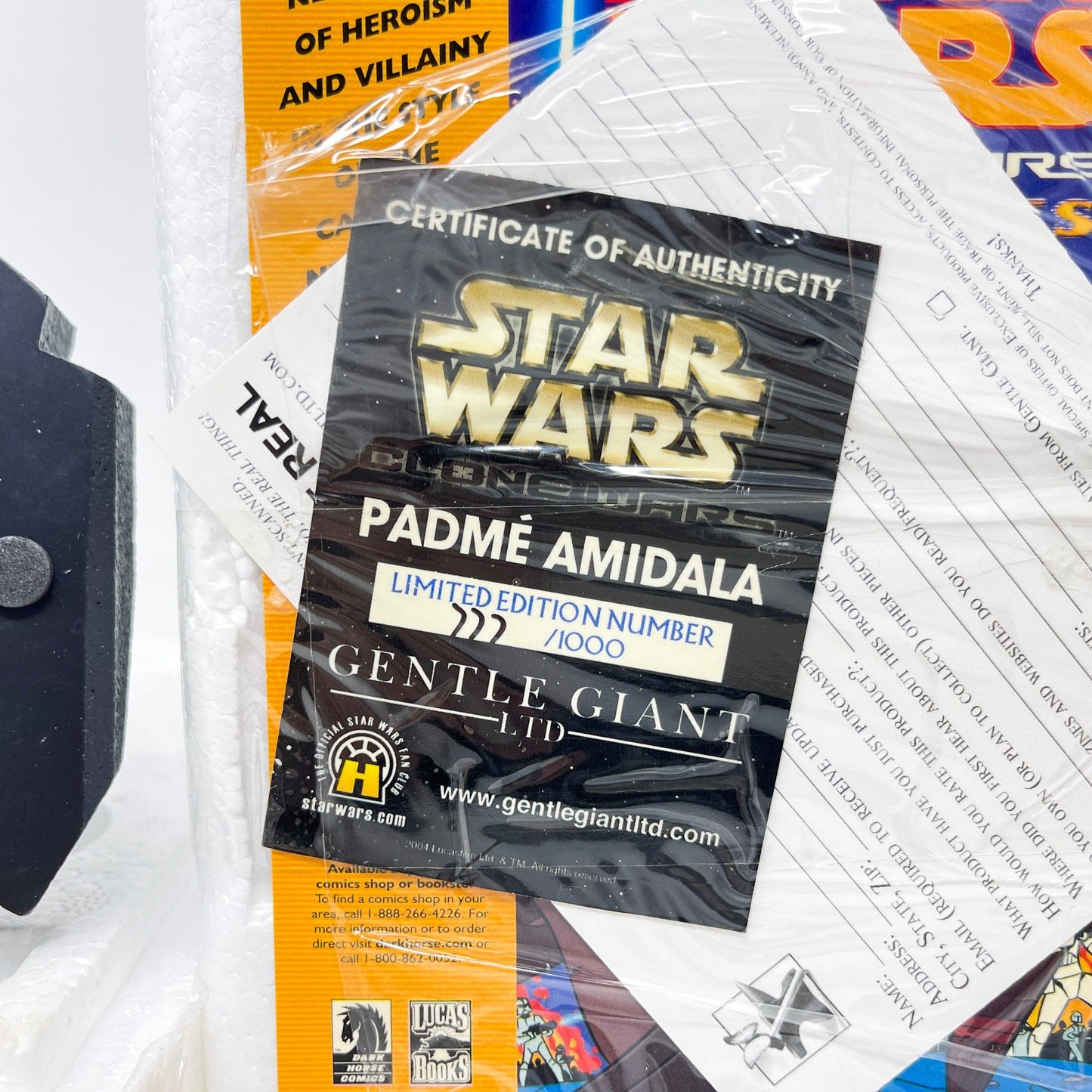 Vintage Gentle Giant Star Wars Statues & Busts Padme Amidala - CLONE WARS Limited Edition Maquette (2004) - Gentle Giant Ltd. Star Wars Statue