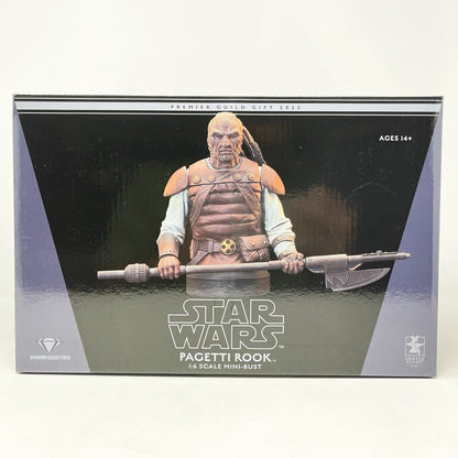 Vintage Gentle Giant Star Wars Statues & Busts Pagetti Rook (Weeqauy) Collectible Bust - Gentle Giant Star Wars
