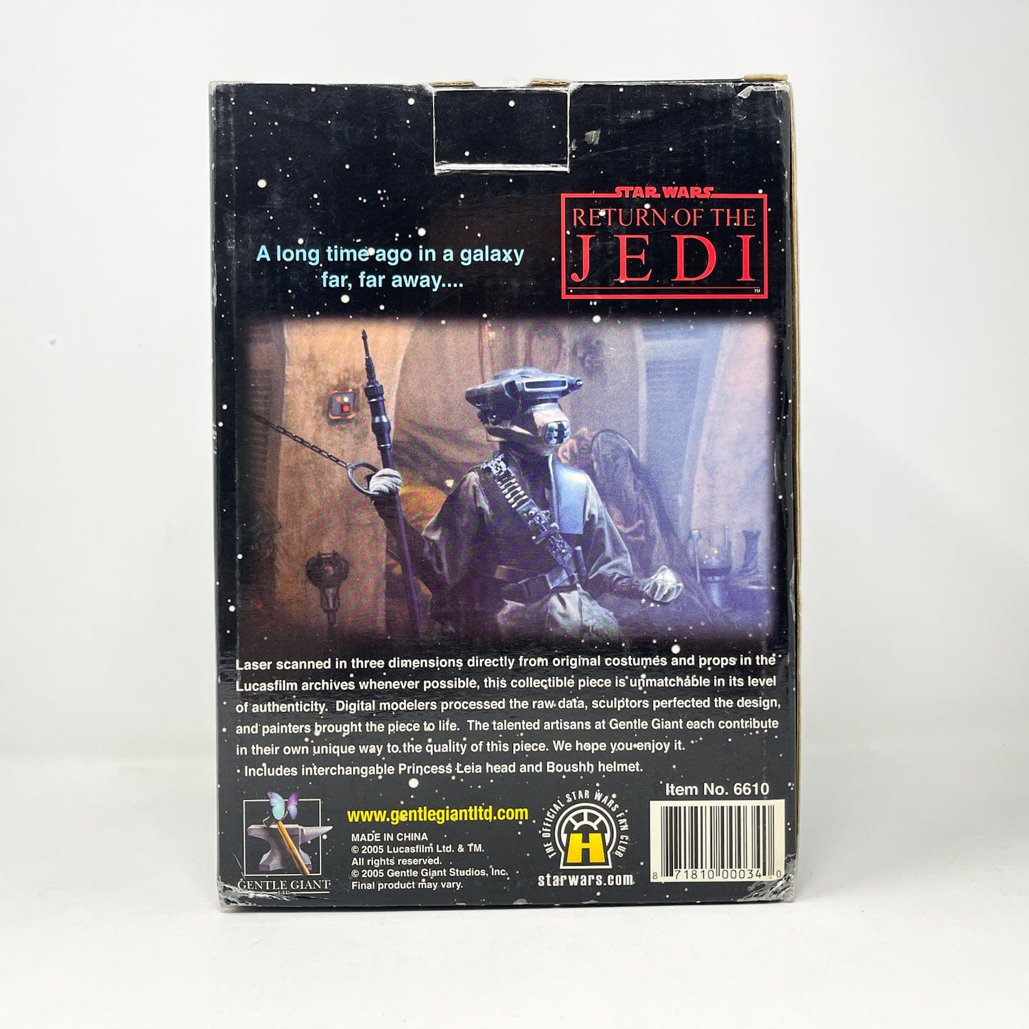 Vintage Gentle Giant Star Wars Statues & Busts Princess Leia Boushh Disguise Collectible Bust - Gentle Giant