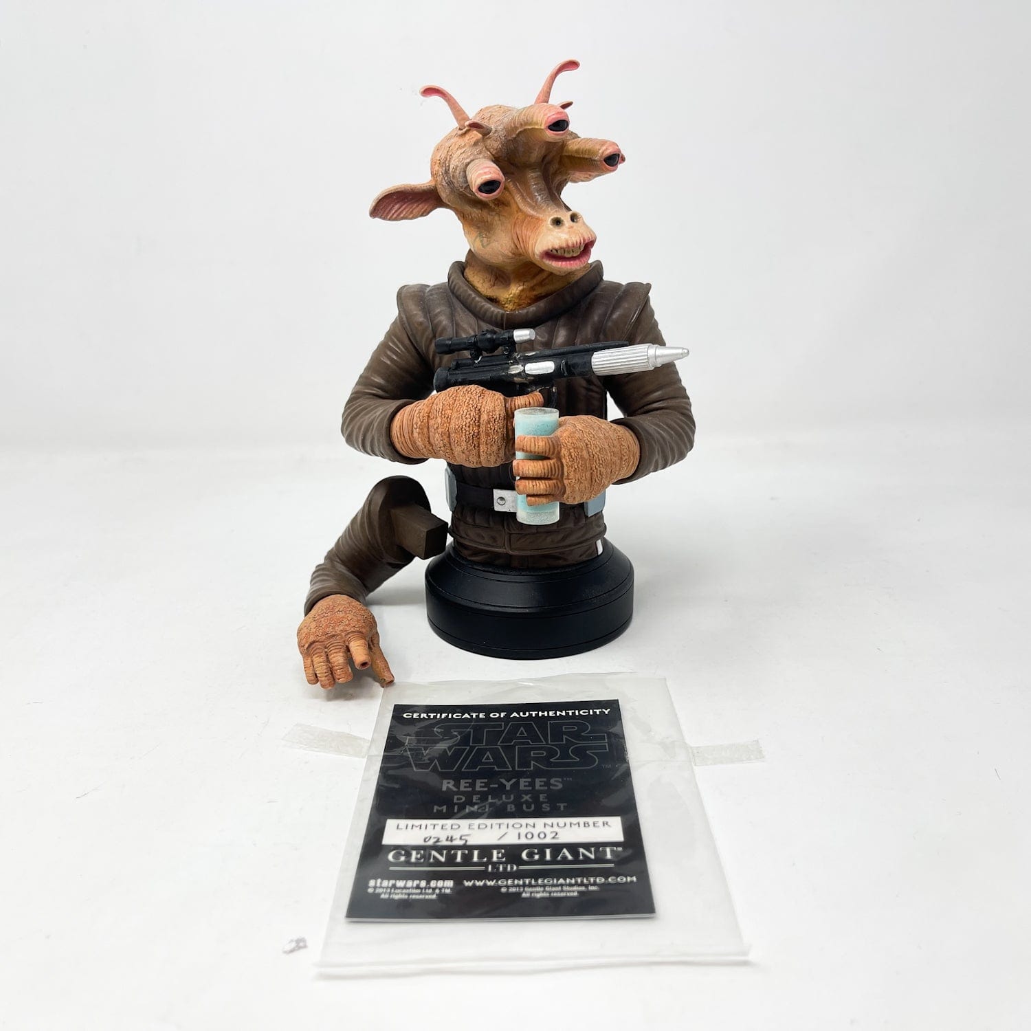 Star Wars Gentle Giant Ree-Yees Mini Bust 2013 – #245 of 10002