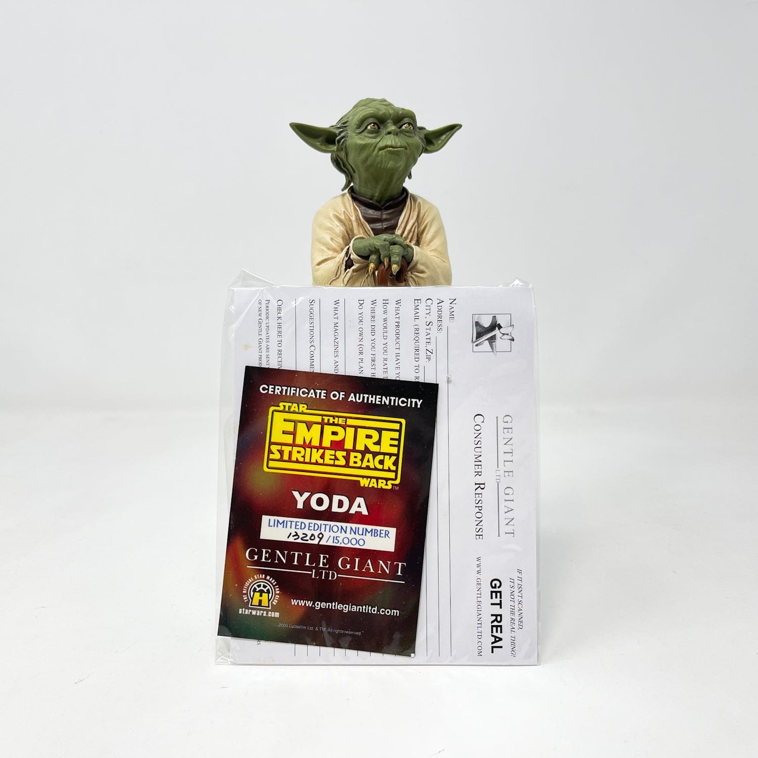 Vintage Gentle Giant Star Wars Statues & Busts Yoda (ESB) Collectible Bust - Gentle Giant