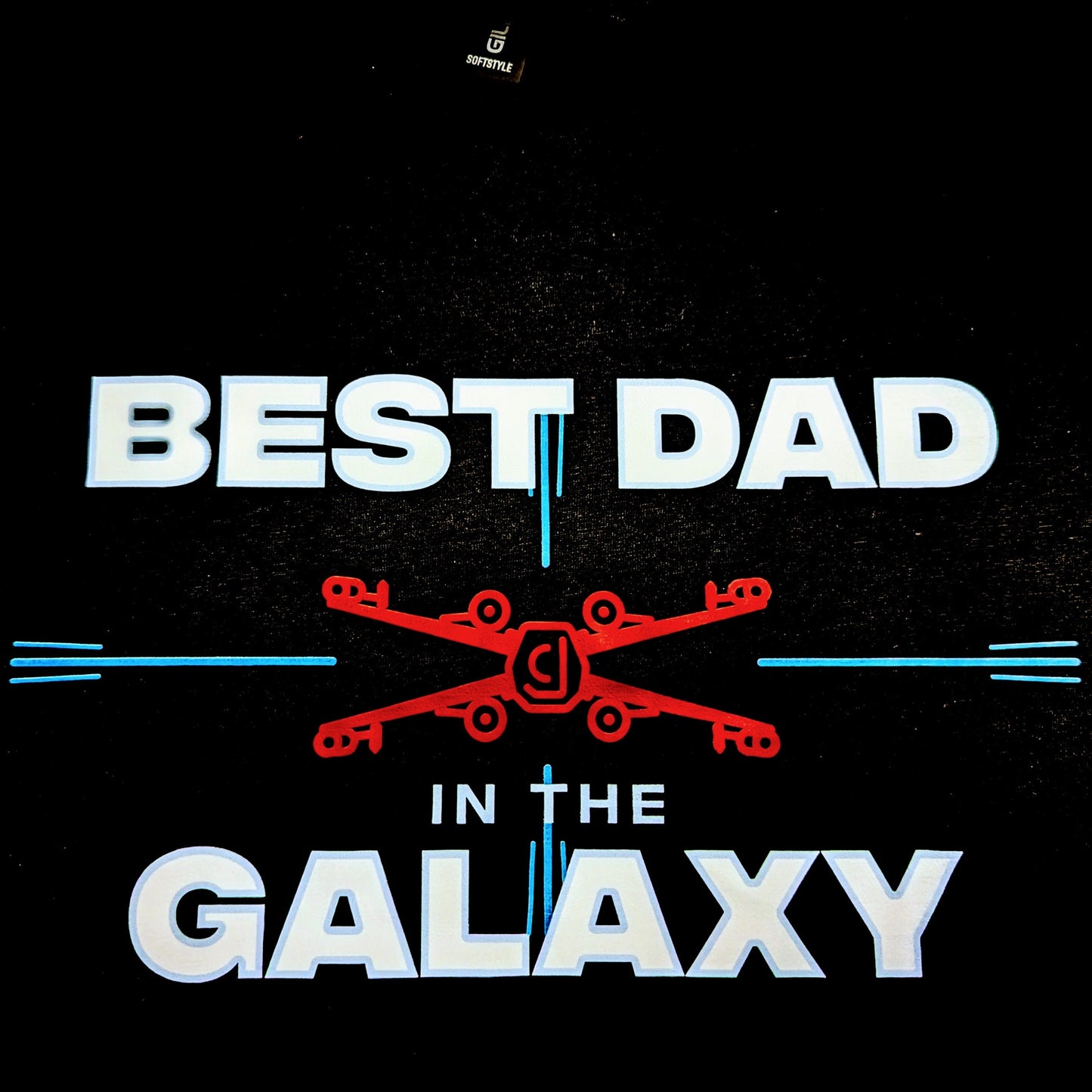 Vintage Hanes Star Wars Non-Toy BEST DAD IN THE GALAXY - T-Shirt - 4th Moon Toys Exclusive