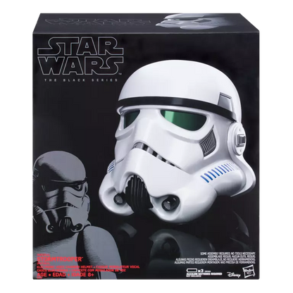 Vintage Hasbro Star Wars Black Series Helmets & Sabers Stormtrooper Electronic Helmet - Hasbro Black Series