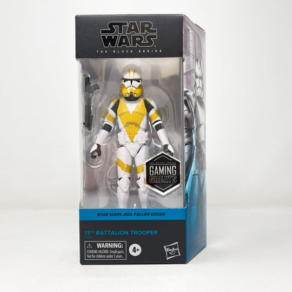 Vintage Hasbro Star Wars Black Series Sealed Figures 13th Battalion Clone Trooper GG 12 - Black Series Hasbro Star Wars Action Figure