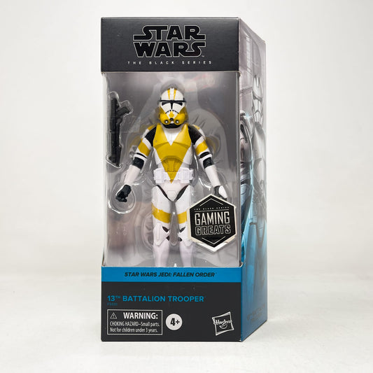 Vintage Hasbro Star Wars Black Series Sealed Figures 13th Battalion Clone Trooper GG 12 - Hasbro Black Series (2022)