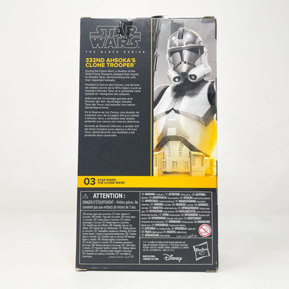 Vintage Hasbro Star Wars Black Series Sealed Figures 332nd Clone Trooper CW 03 - Hasbro Black Series (2020)