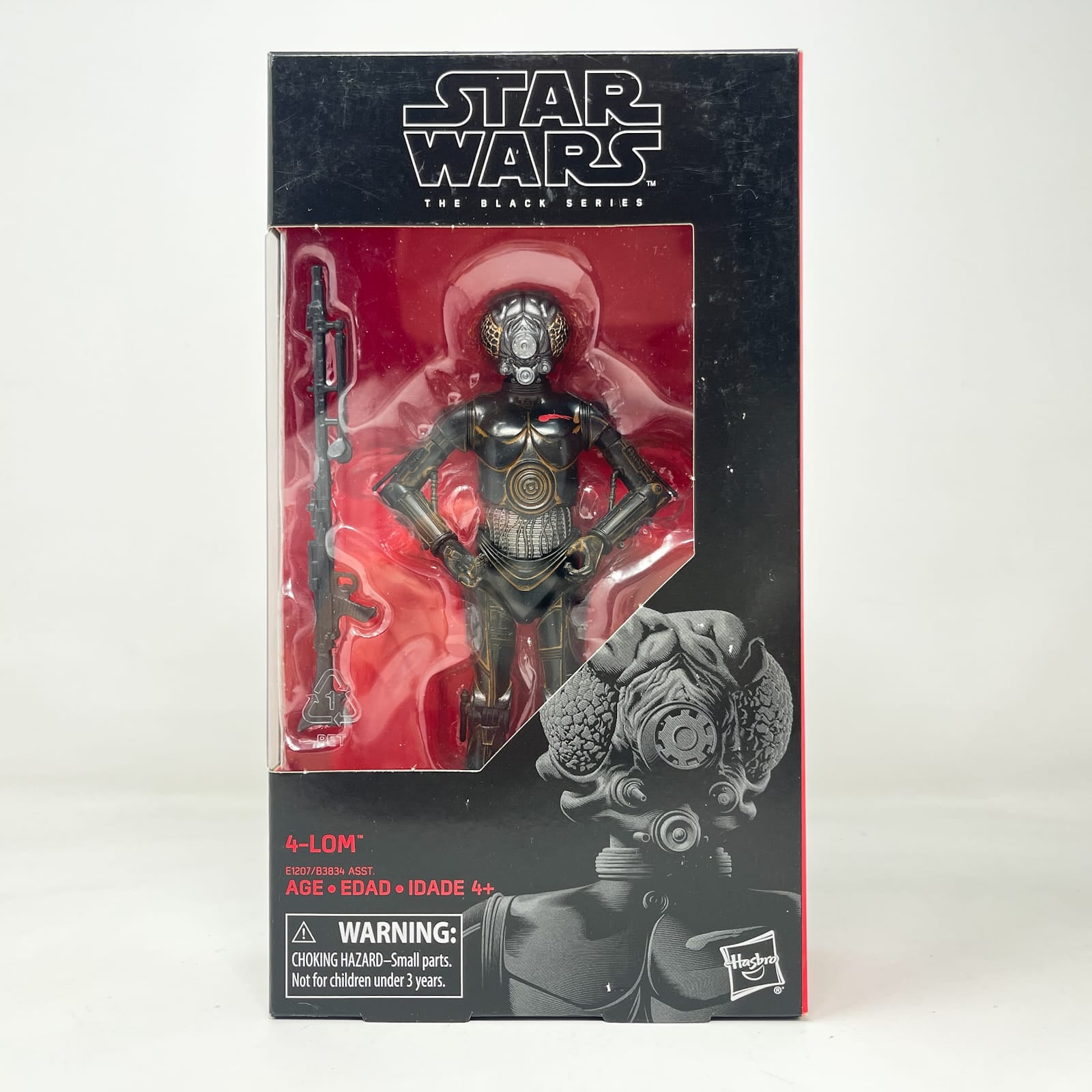 Vintage Hasbro Star Wars Black Series Sealed Figures 4-LOM #67 - Hasbro Black Series (2018)