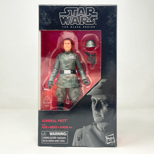 Vintage Hasbro Star Wars Black Series Sealed Figures Admiral Piett - Hasbro Black Series (2018)