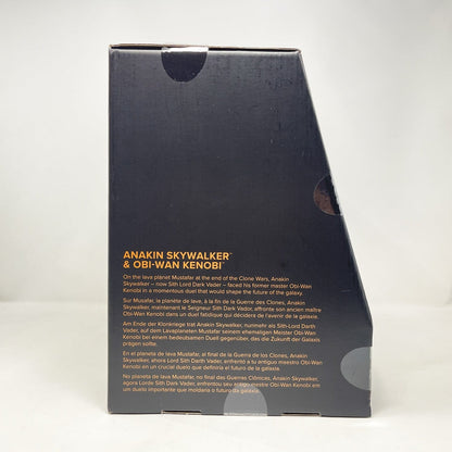 Vintage Hasbro Star Wars Black Series Sealed Figures Anakin Skywalker & Obi-Wan Kenobi Mustafar Duel (SDCC) 2-Pack - Black Series Hasbro Star Wars