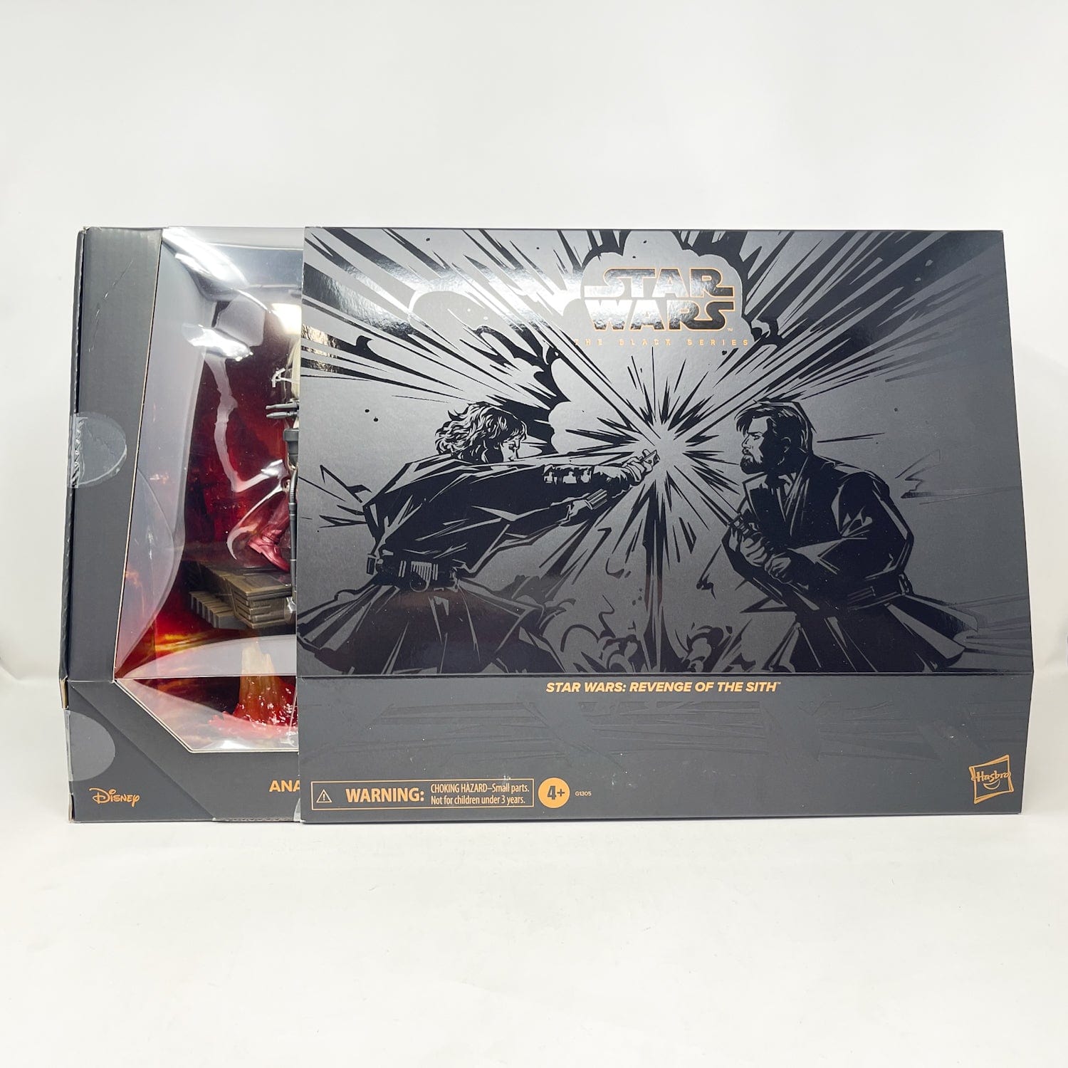 Vintage Hasbro Star Wars Black Series Sealed Figures Anakin Skywalker & Obi-Wan Kenobi Mustafar Duel (SDCC) 2-Pack - Black Series Hasbro Star Wars
