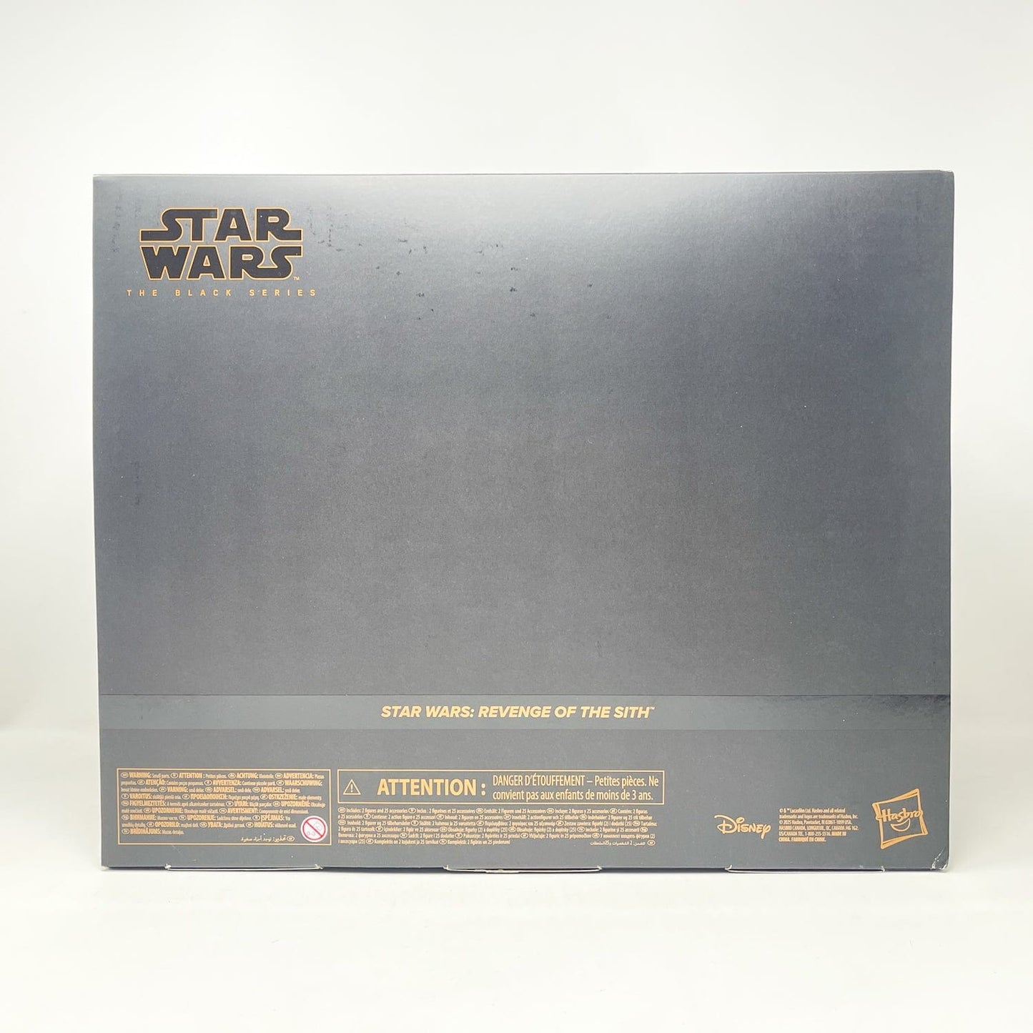 Vintage Hasbro Star Wars Black Series Sealed Figures Anakin Skywalker & Obi-Wan Kenobi Mustafar Duel (SDCC) 2-Pack - Black Series Hasbro Star Wars