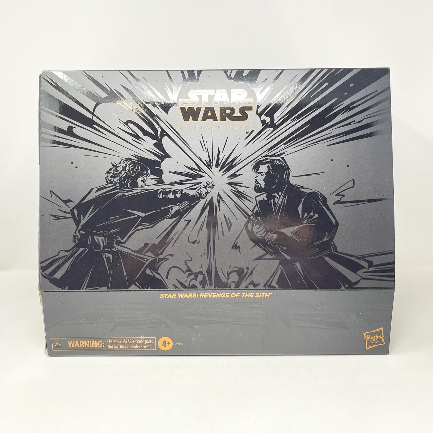 Vintage Hasbro Star Wars Black Series Sealed Figures Anakin Skywalker & Obi-Wan Kenobi Mustafar Duel (SDCC) 2-Pack - Black Series Hasbro Star Wars