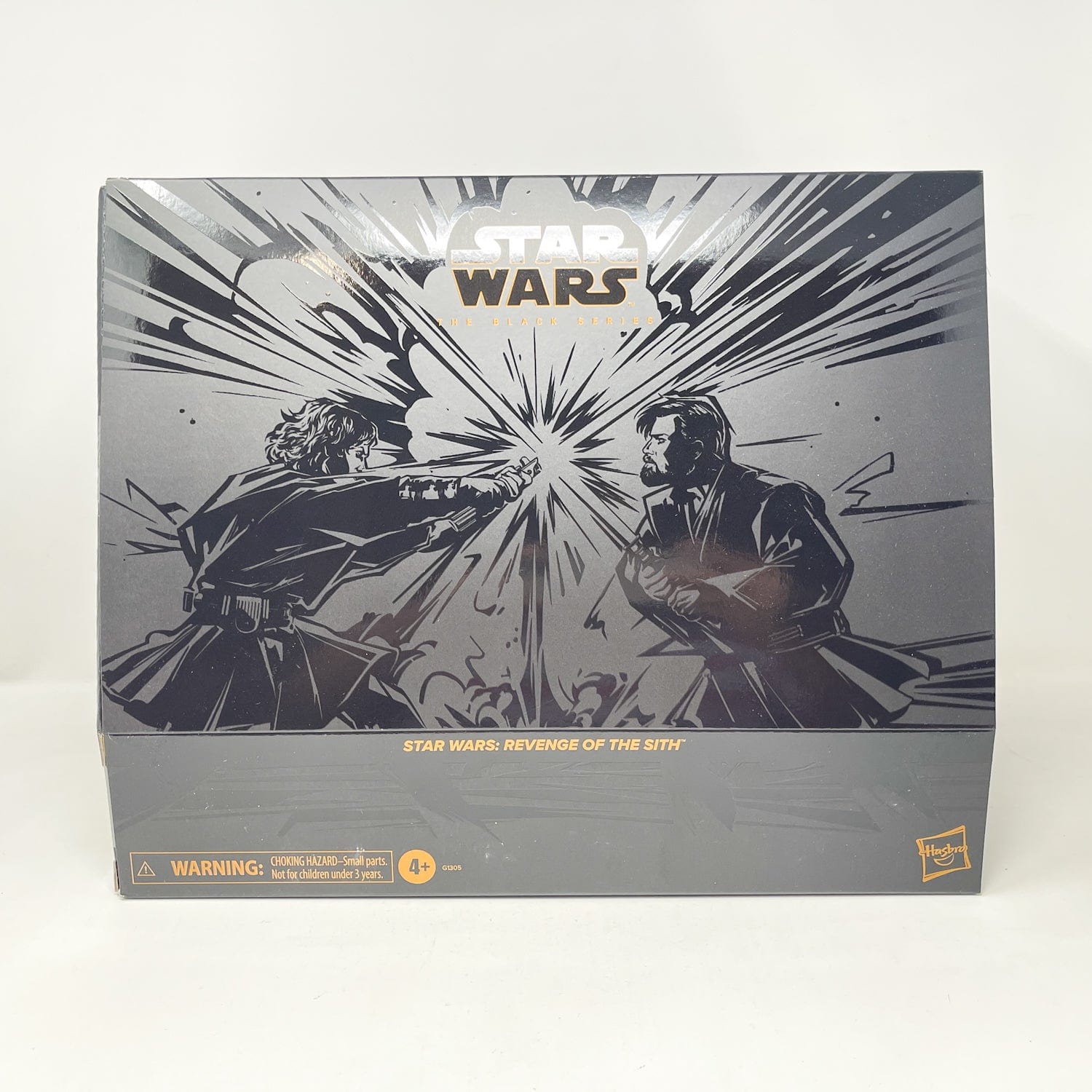 Vintage Hasbro Star Wars Black Series Sealed Figures Anakin Skywalker & Obi-Wan Kenobi Mustafar Duel (SDCC) 2-Pack - Black Series Hasbro Star Wars