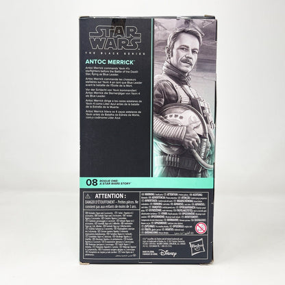 Vintage Hasbro Star Wars Black Series Sealed Figures Antoc Merrick (Rogue One) RO 08 - Black Series Hasbro Star Wars Action Figure