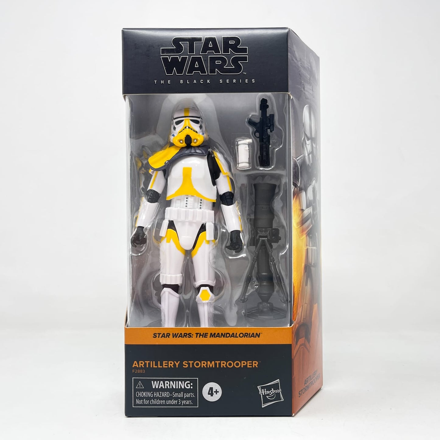 Vintage Hasbro Star Wars Black Series Sealed Figures Artillery Stormtrooper (Mandalorian) MAN 13 - Hasbro Black Series (2022)