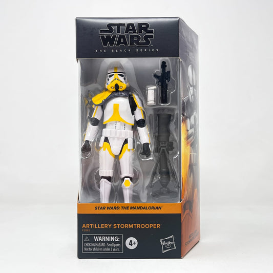 Vintage Hasbro Star Wars Black Series Sealed Figures Artillery Stormtrooper (Mandalorian) MAN 13 - Hasbro Black Series (2022)